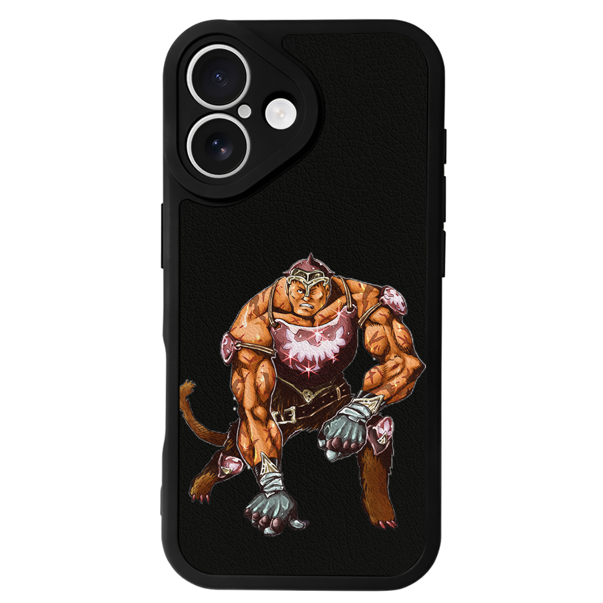 （画像用） 遊☆戯☆王 Yu-Gi-Oh! 【iPhone 16シリーズ対応】シリコンスマホケース（レザー調） 材質：シリコン